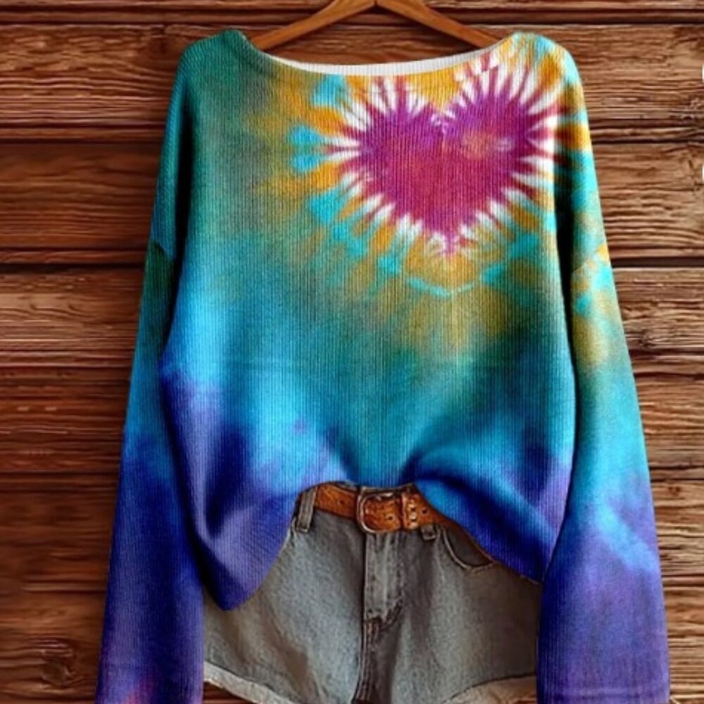 Vintage Vibe Tye Dye Top